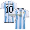 Original Fußballtrikot Argentinien 3 Star MARADONA 10 Heimtrikot WM 2022 Für Herren